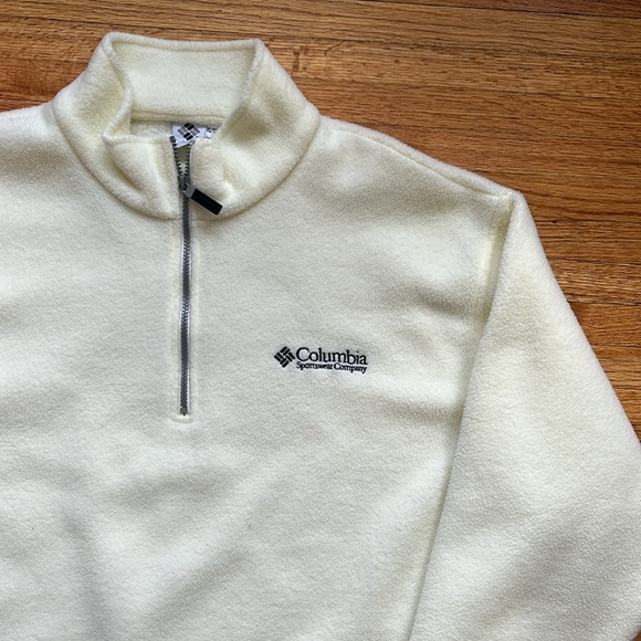 Vintage Columbia Sportswear Company Fleece / XL / White / 90s - Picture 3 of 8